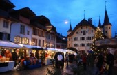Abendlicher Besuch auf dem Weihnachtsmarkt
