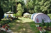 Campen im Garten