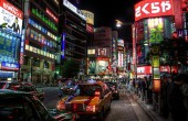 Nachtleben in Tokio