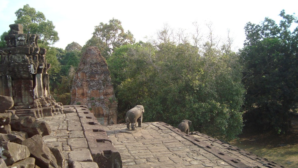 Tempelanlage Bakong in Kambodscha