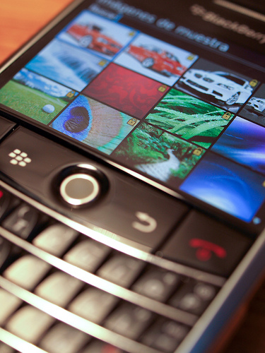 Blackberry mit Qwertz Tastatur